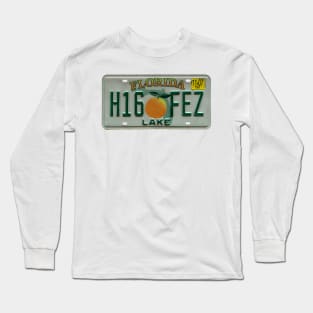 Lake County Florida License Plate Long Sleeve T-Shirt